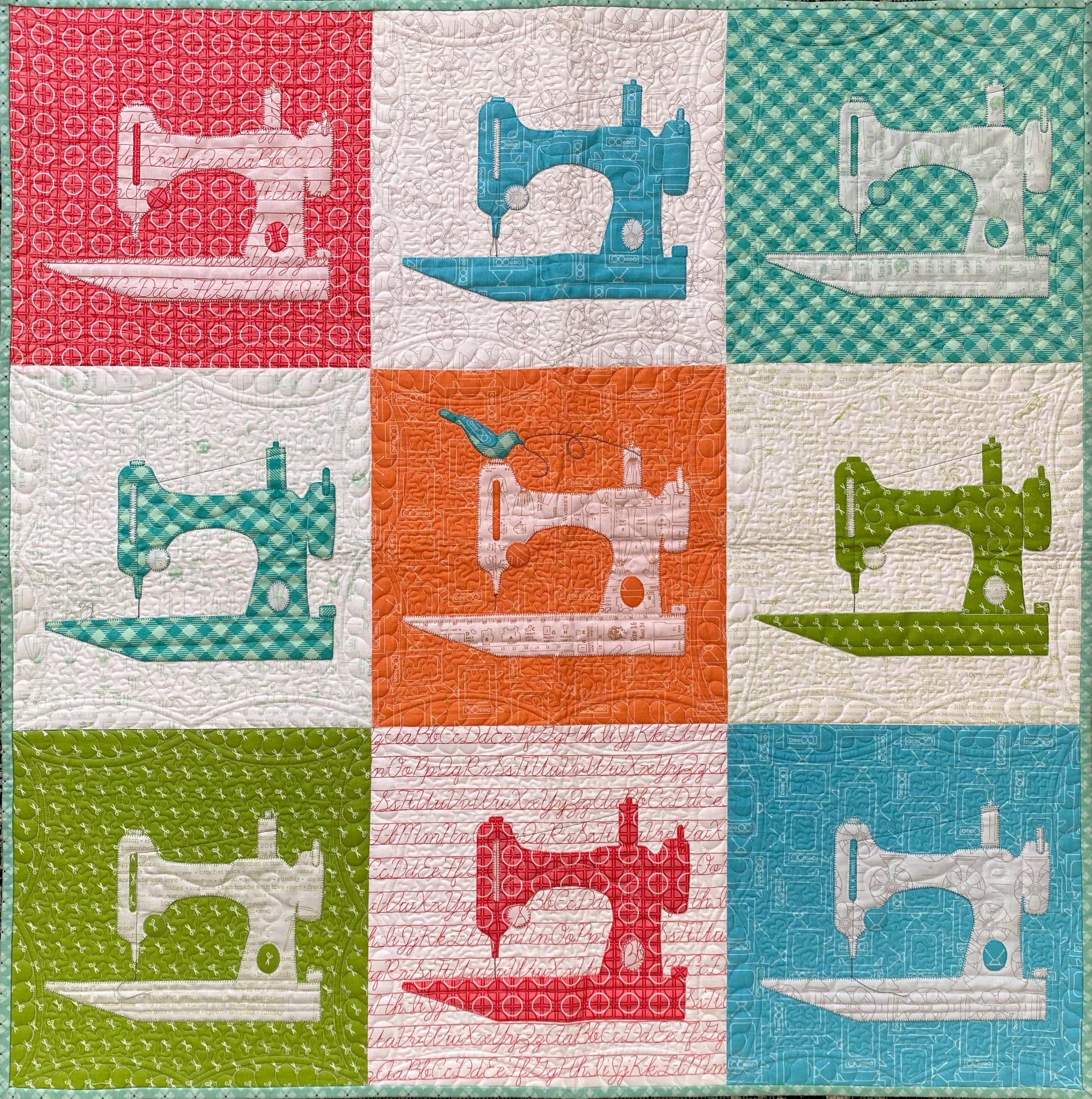 Martin Flock Pattern Flock of Singers Kit and Pattern | Material Girlfriends Patterns